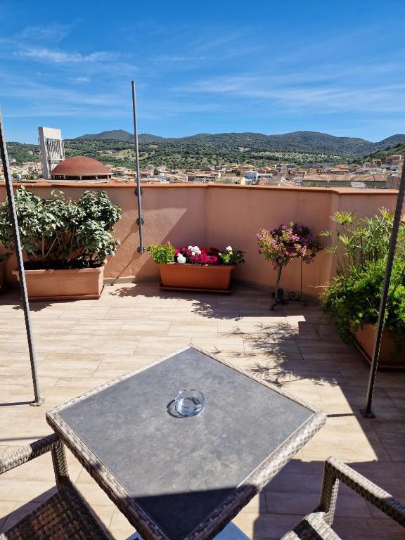 Nespecifikovaný výhled na hory nebo výhled na hory při pohledu z bed and breakfast