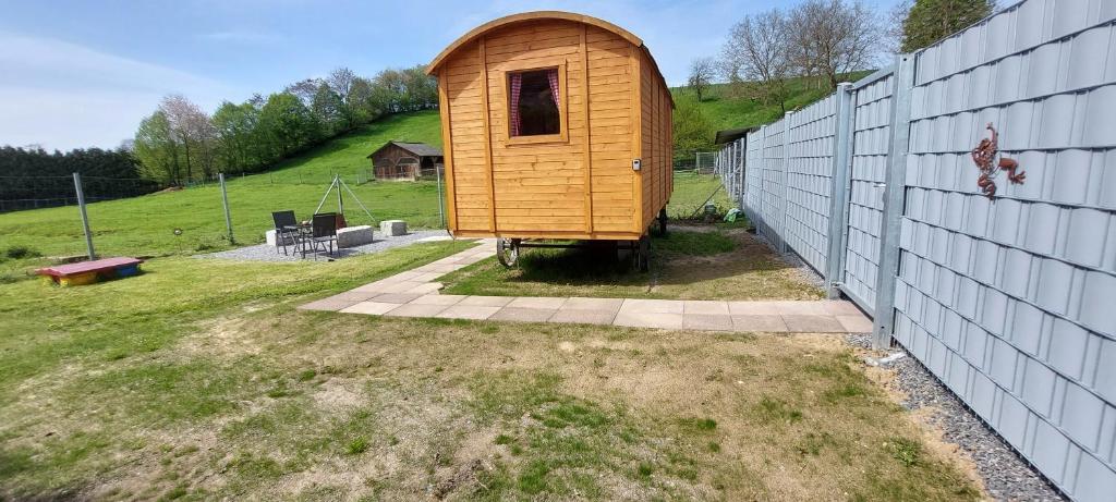 Zahrada ubytování Urlaub im Bauwagen