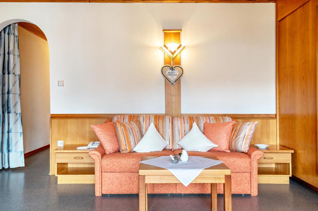 Część wypoczynkowa w obiekcie Taufner Apartement B 107