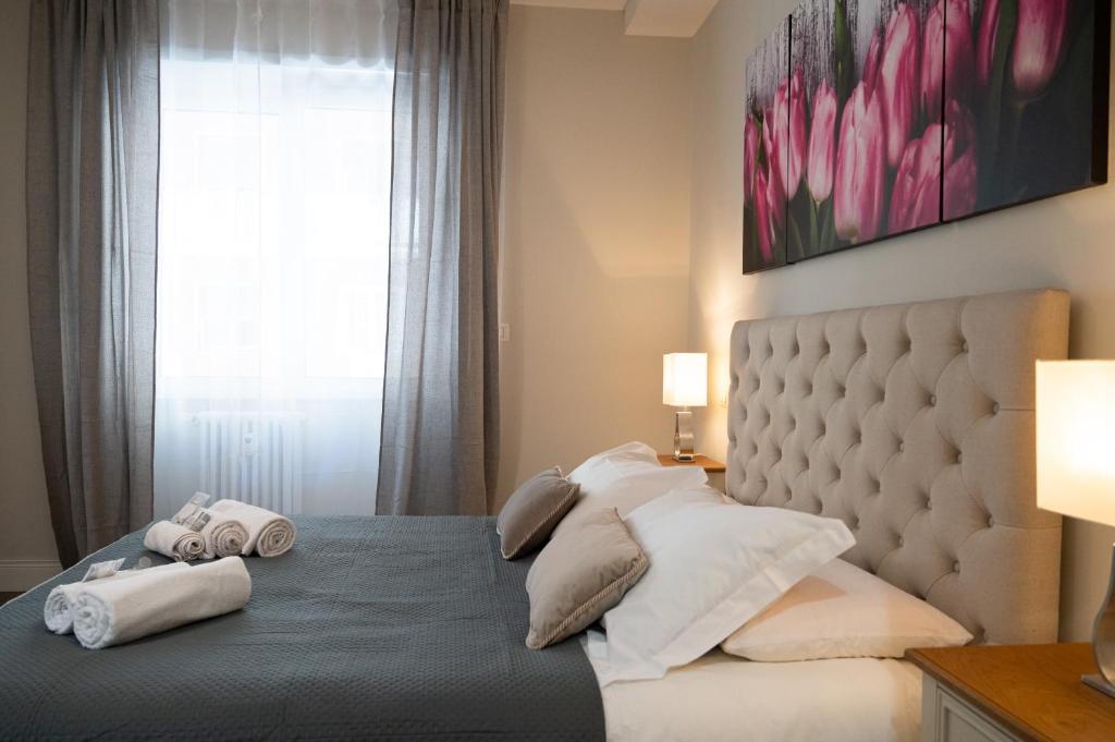 A bed or beds in a room at Dream Holiday Home