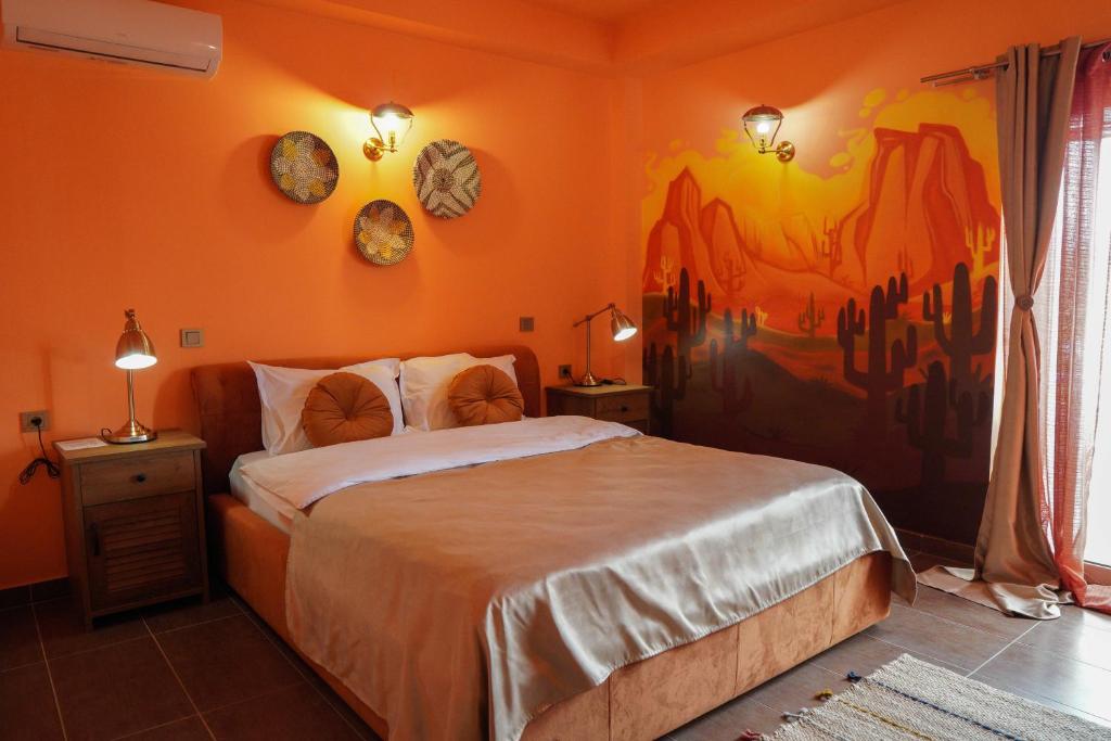 Postel nebo postele na pokoji v ubytování Hotel Pamela Concept