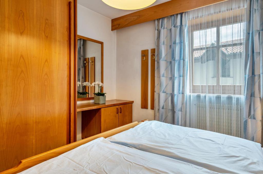 Łóżko lub łóżka w pokoju w obiekcie Taufner Apartement B 104
