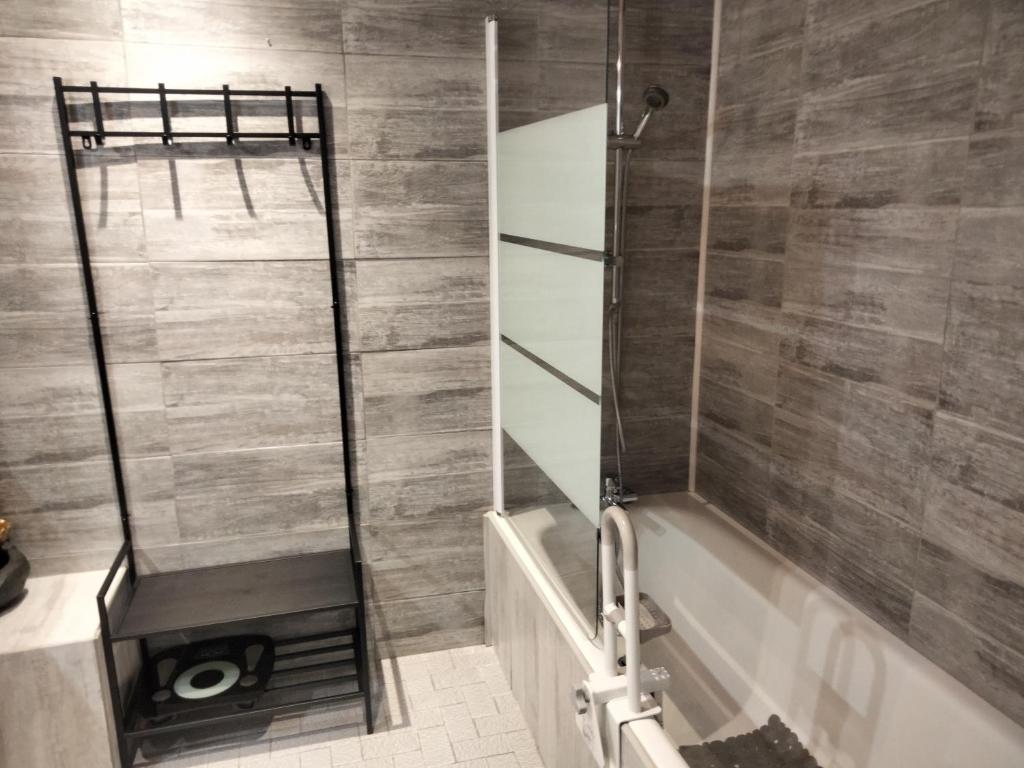 Kúpeľňa v ubytovaní Gîte du Bachat
