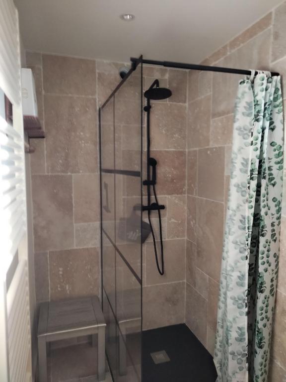 Kúpeľňa v ubytovaní Gîte du Bachat