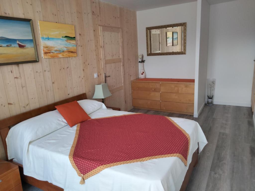 Posteľ alebo postele v izbe v ubytovaní Gîte du Bachat