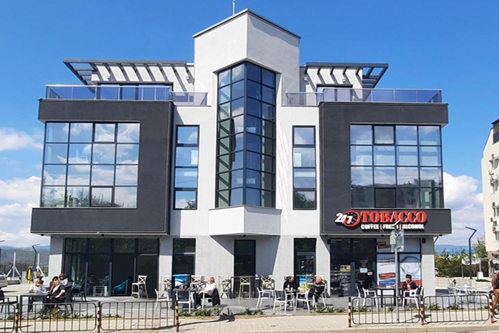 Budova, kde se hotel nachází
