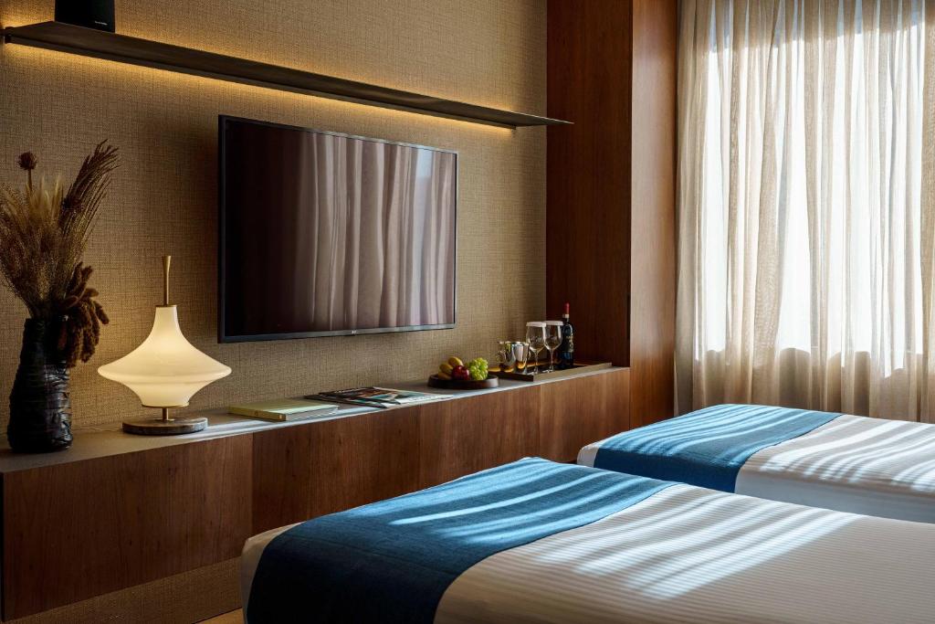 Postel nebo postele na pokoji v ubytování Hotel Fasano Sao Paulo Itaim