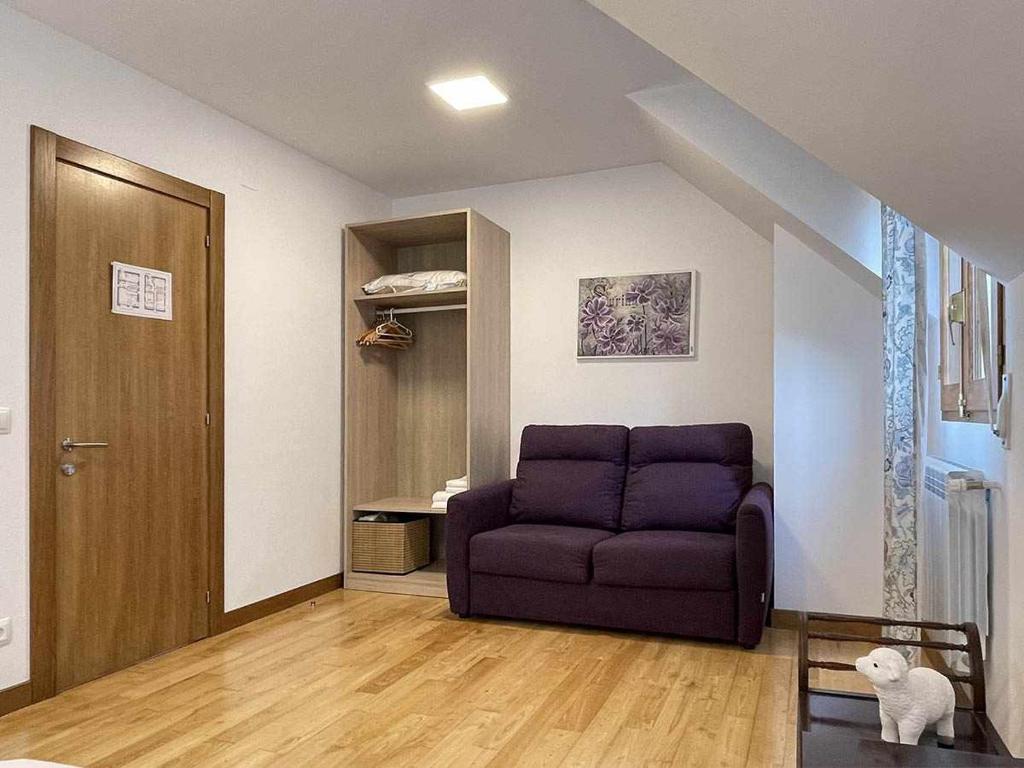 Posezení v ubytování Casa Jabarde