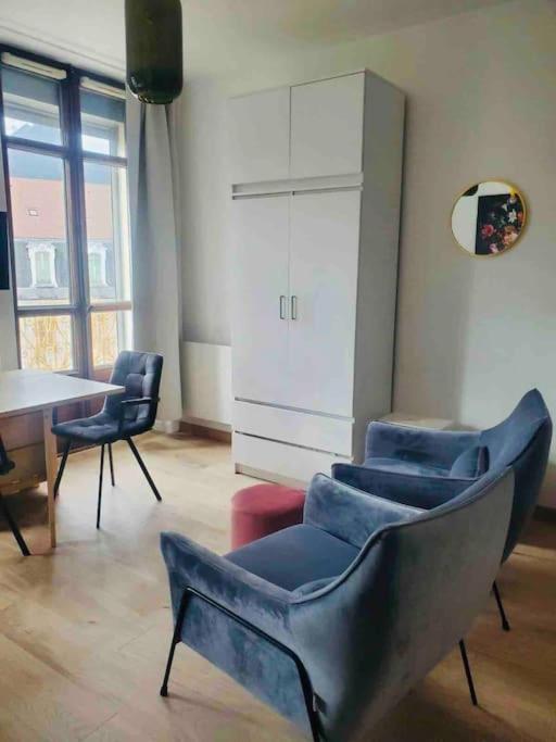 Posedenie v ubytovaní Studio refait à neuf en hypercentre avec balcon
