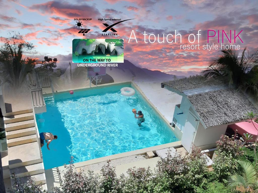 um toque de rosa casa estilo resort em A touch of Pink secret garden em Puerto Princesa