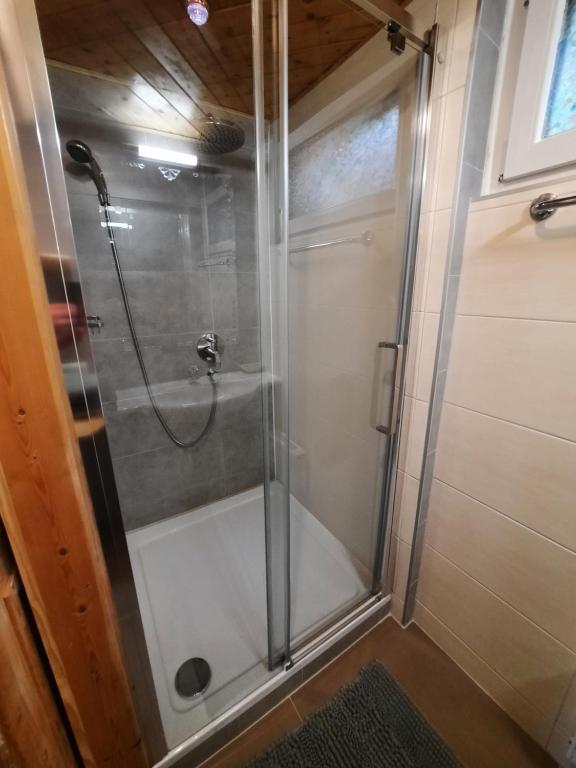 Koupelna v ubytování Appartements Anfang