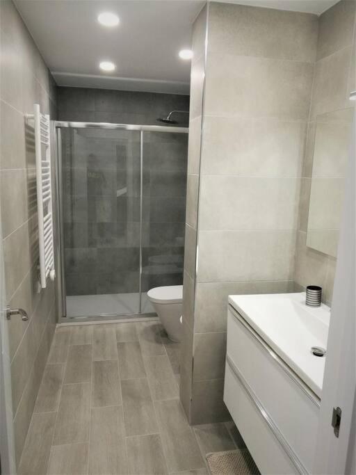 Kúpeľňa v ubytovaní Apartamento céntrico en Palamós