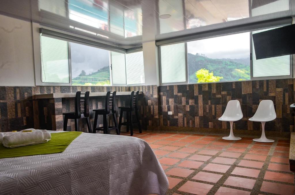 Posezení v ubytování Hotel La Floresta Salento