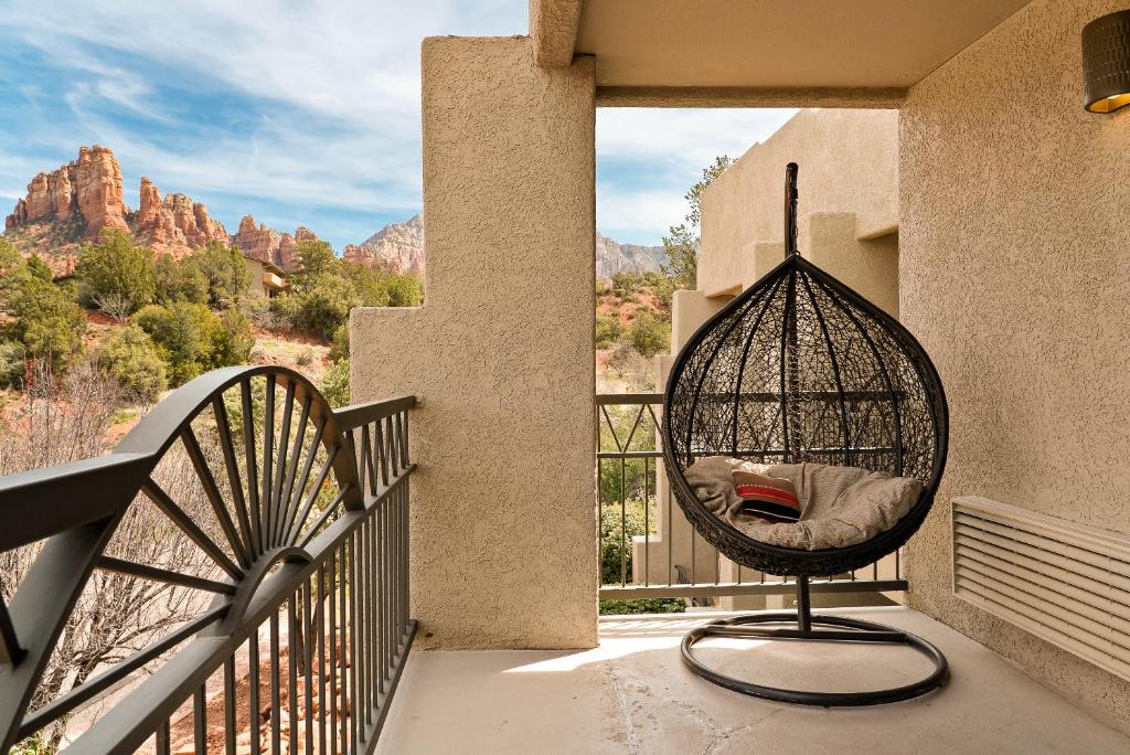 Balkón nebo terasa v ubytování Arabella Hotel Sedona