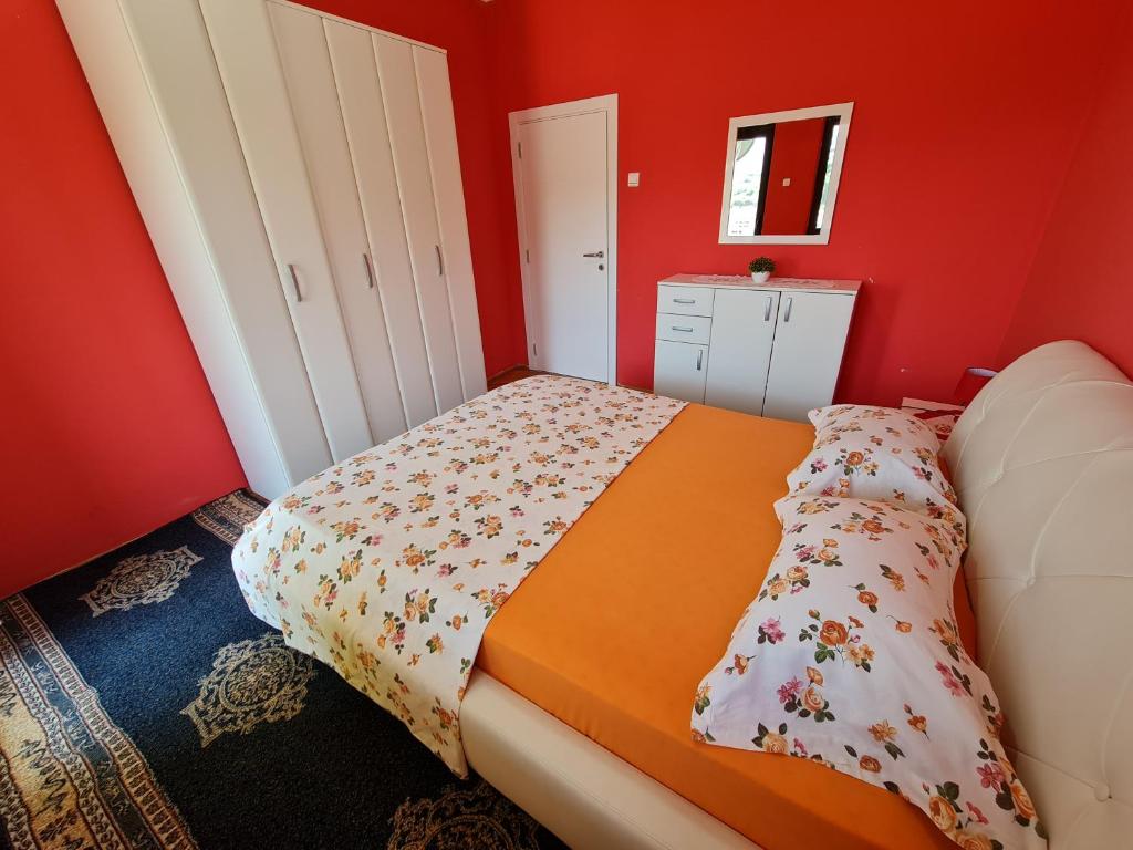 Postel nebo postele na pokoji v ubytování Stefanelo