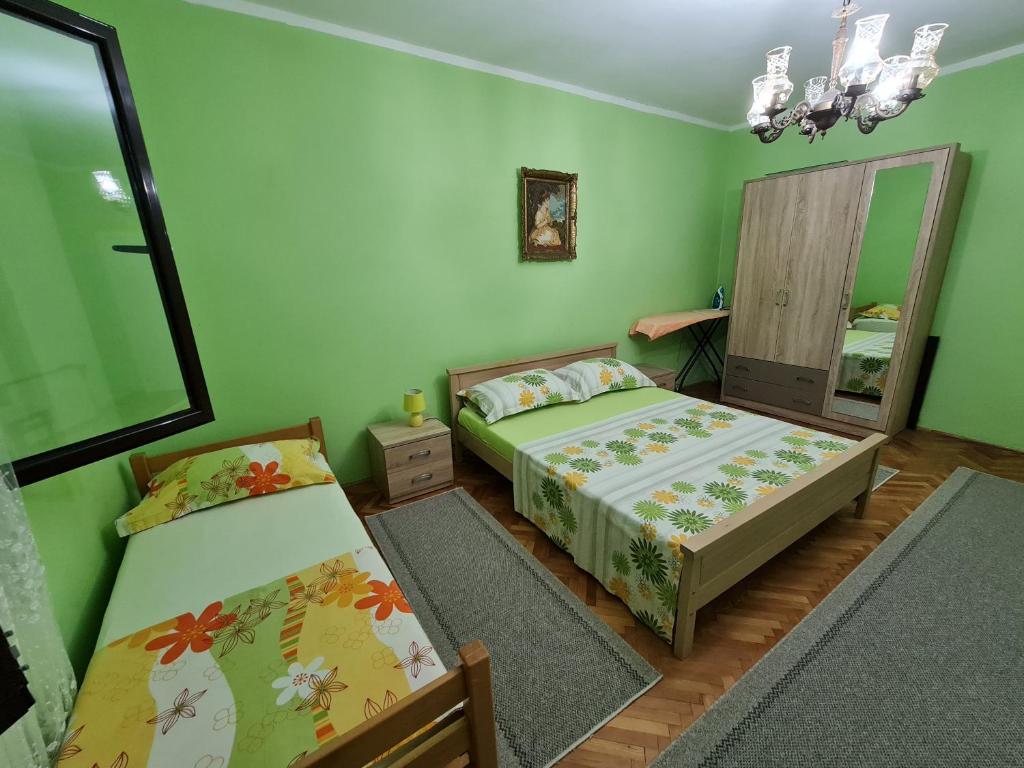Postel nebo postele na pokoji v ubytování Stefanelo