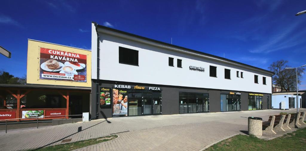 Budova, kde se apartmán nachází