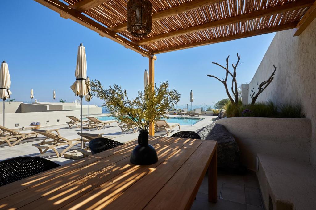Uma varanda ou terraço em Mayu Suites