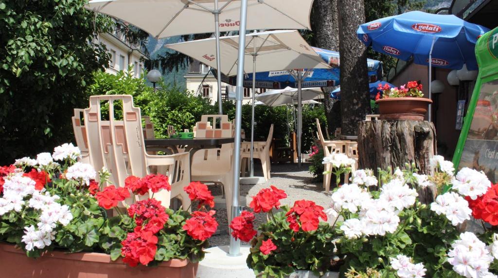 Giardino di La Dent-du-Midi Hôtel & Restaurant