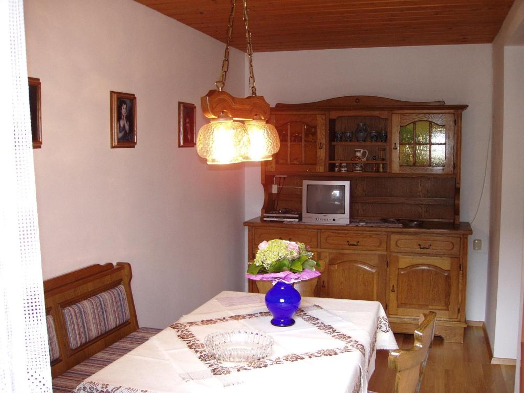 Postel nebo postele na pokoji v ubytování Haus Sonnleite
