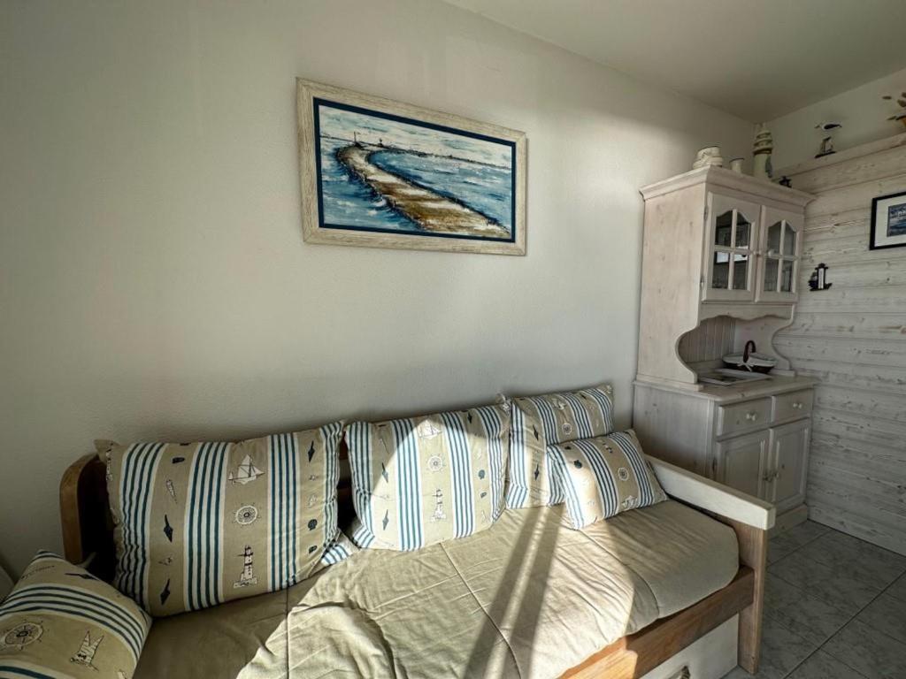 Posedenie v ubytovaní "Appartement face à l'océan avec terrasse - 5 pers, proche plage et activités, Notre-Dame-de-Monts" - FR-1-540-202