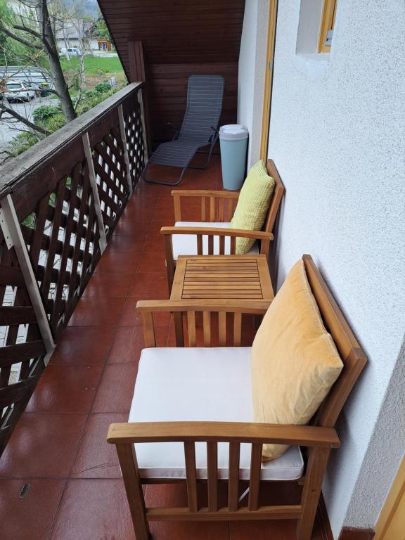 Balkón nebo terasa v ubytování Room Art&deco