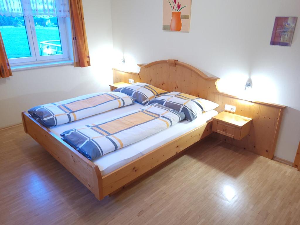 Postel nebo postele na pokoji v ubytování Landhaus Zitz