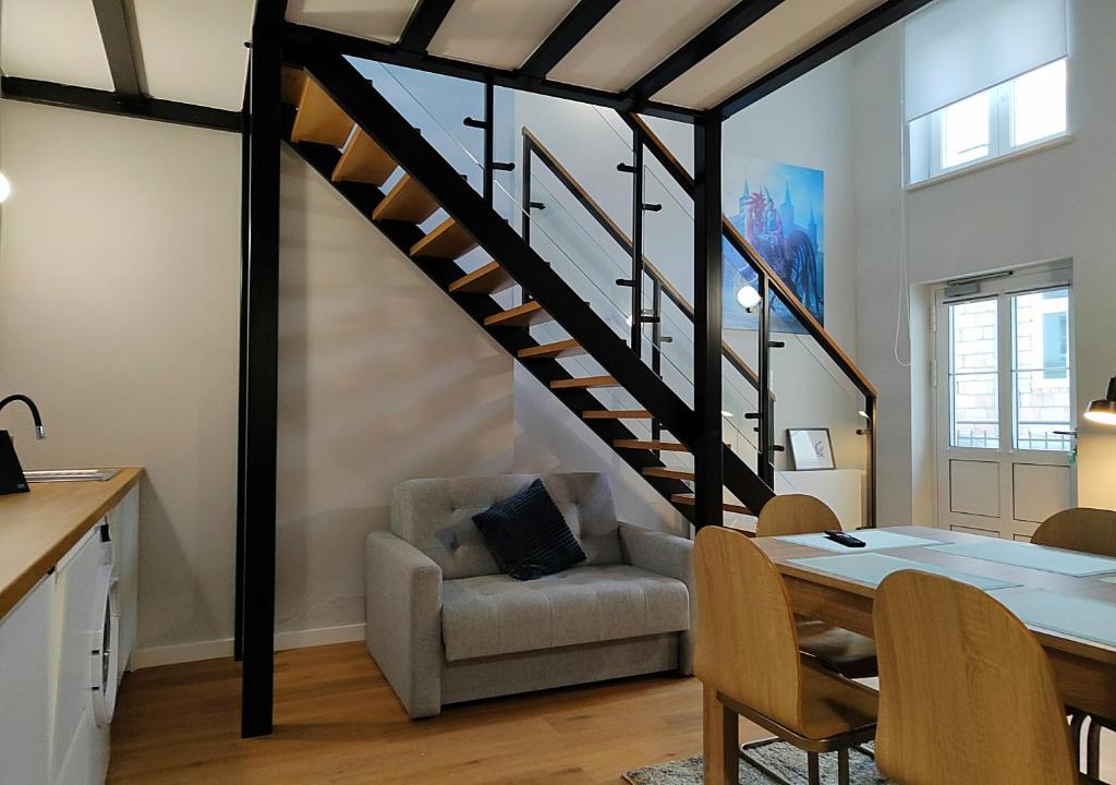 Posezení v ubytování Hugo Eden Apartments