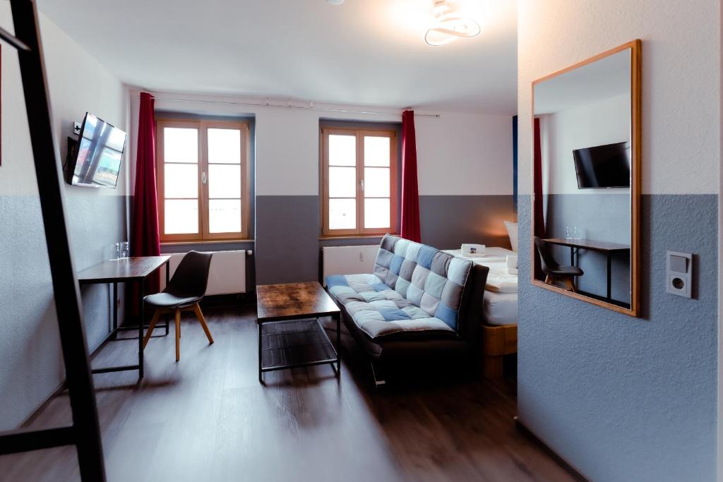 Restaurant und Pension Alberthafen - Double Room With Private Bathroom