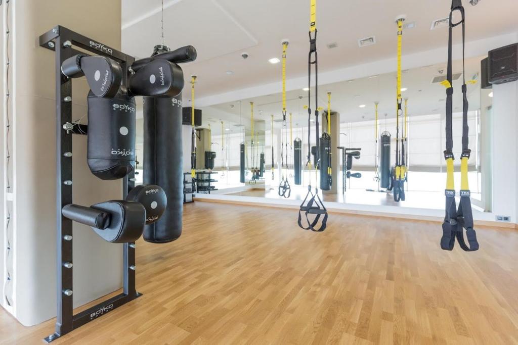 Fitness centrum a/nebo fitness zařízení v ubytování KADORR Hotel Resort & Spa