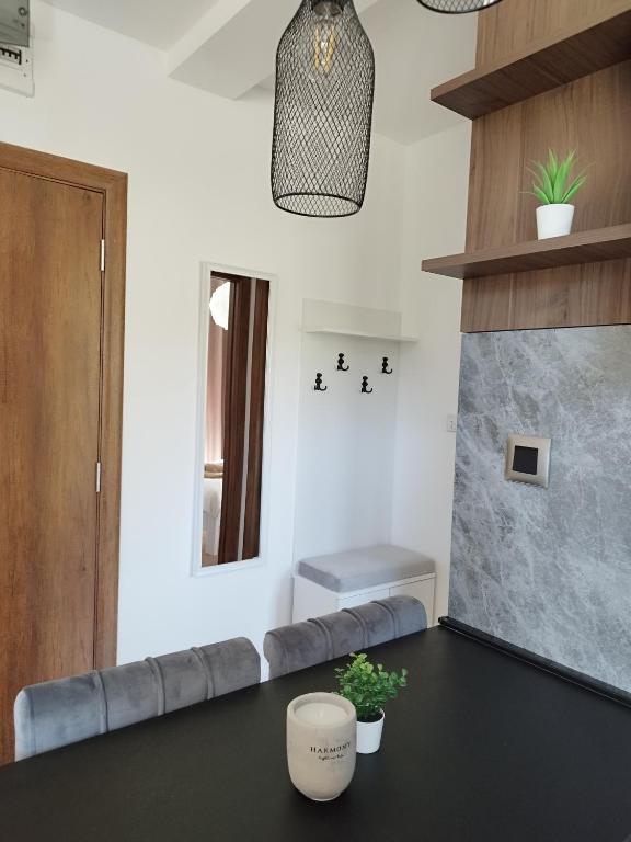 Postel nebo postele na pokoji v ubytování Apartmani ZAT