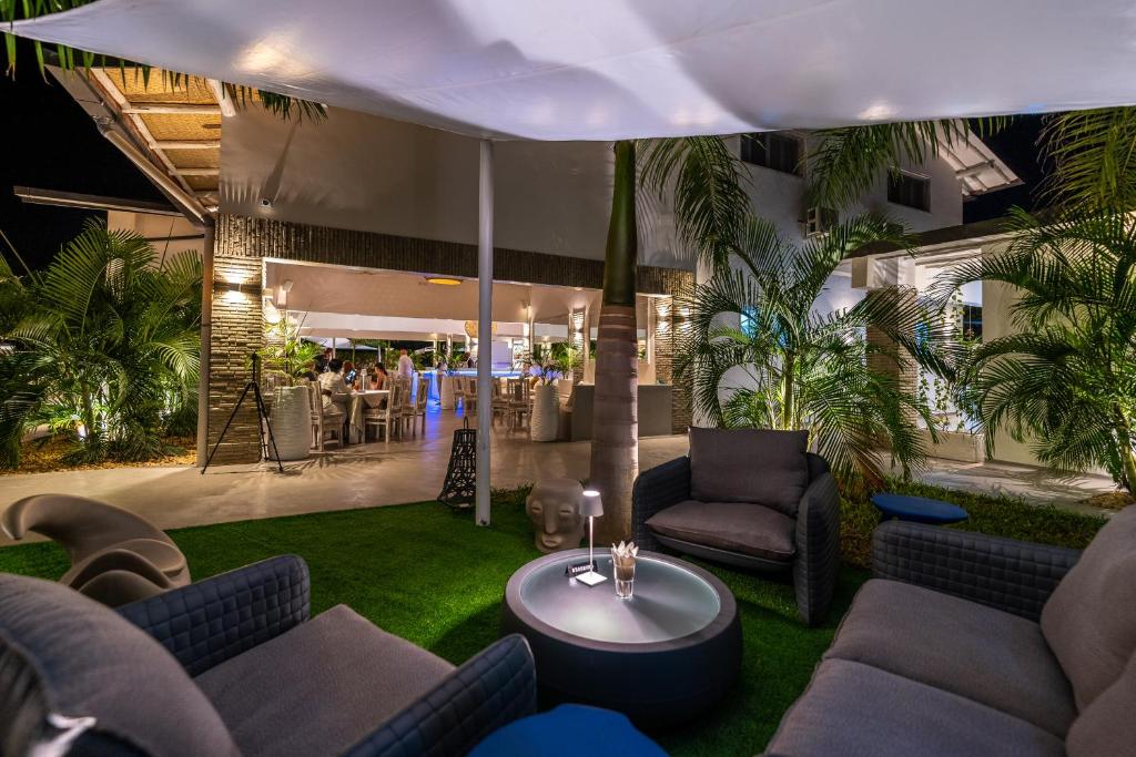 Posezení v ubytování Casamia Suites