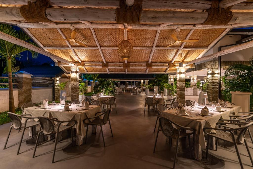 Restaurace v ubytování Casamia Suites