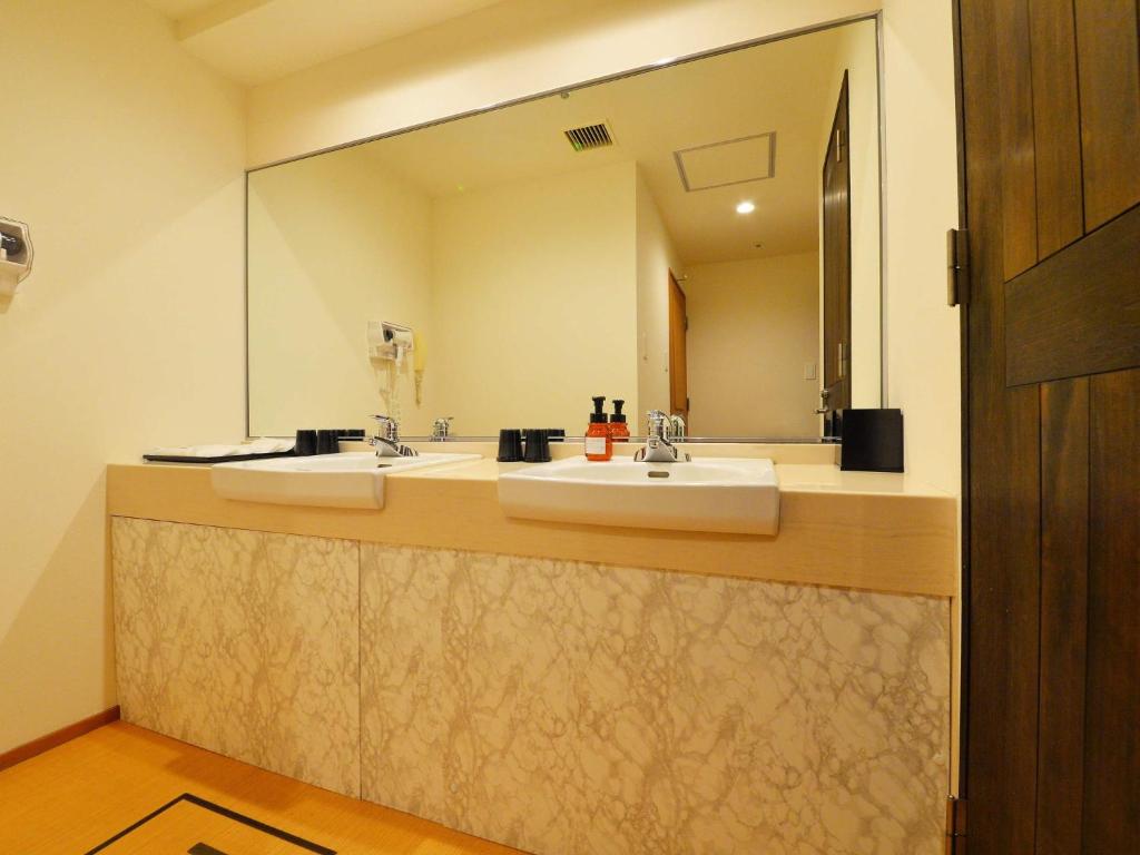 Koupelna v ubytování LC Goryokaku Hotel