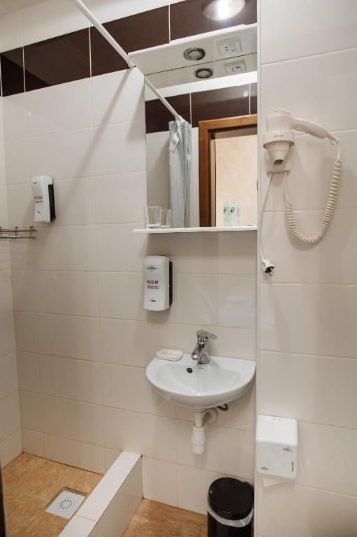 Koupelna v ubytování Na Horyzonti