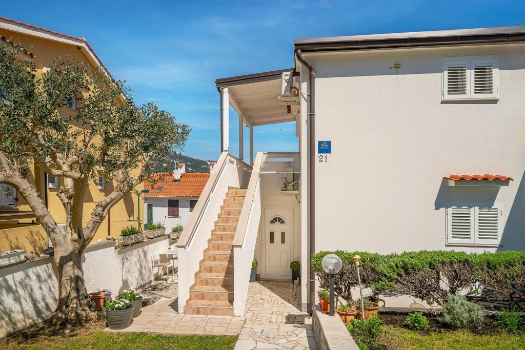 Budova, kde se apartmán nachází