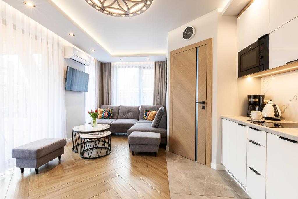 Kuchyňa alebo kuchynka v ubytovaní Apartment Antalovka Residence & Spa