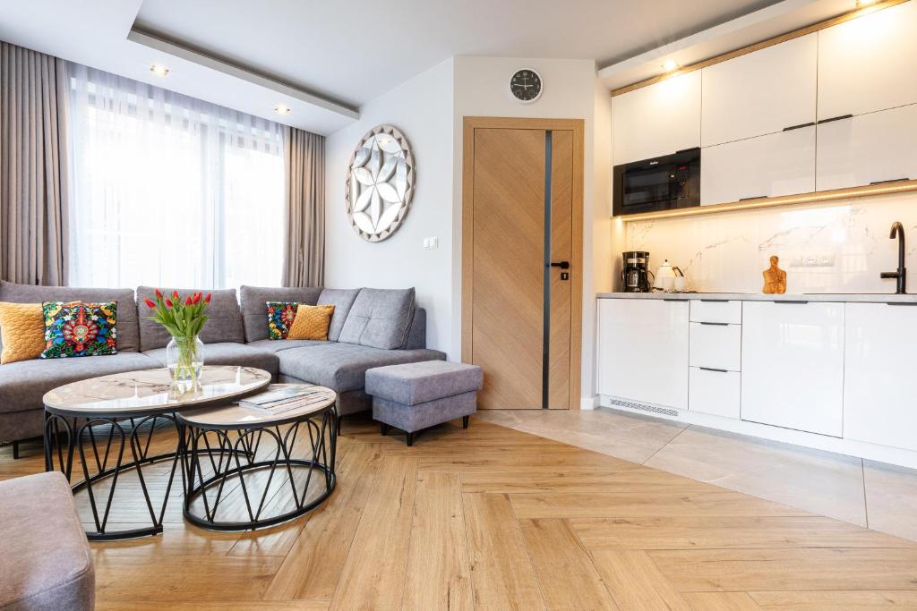 Kuchyňa alebo kuchynka v ubytovaní Apartment Antalovka Residence & Spa