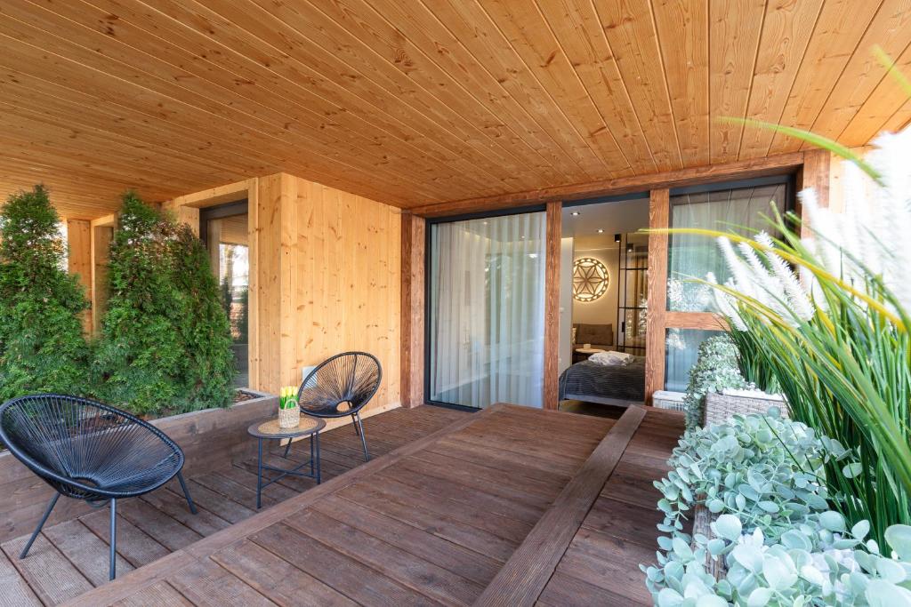 Vonkajšia záhrada v ubytovaní Apartment Antalovka Residence & Spa