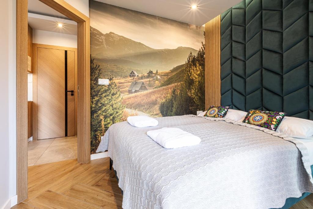 Posteľ alebo postele v izbe v ubytovaní Apartment Antalovka Residence & Spa