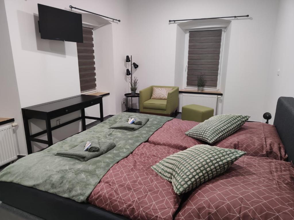 Postel nebo postele na pokoji v ubytování B&B Royal Liberty