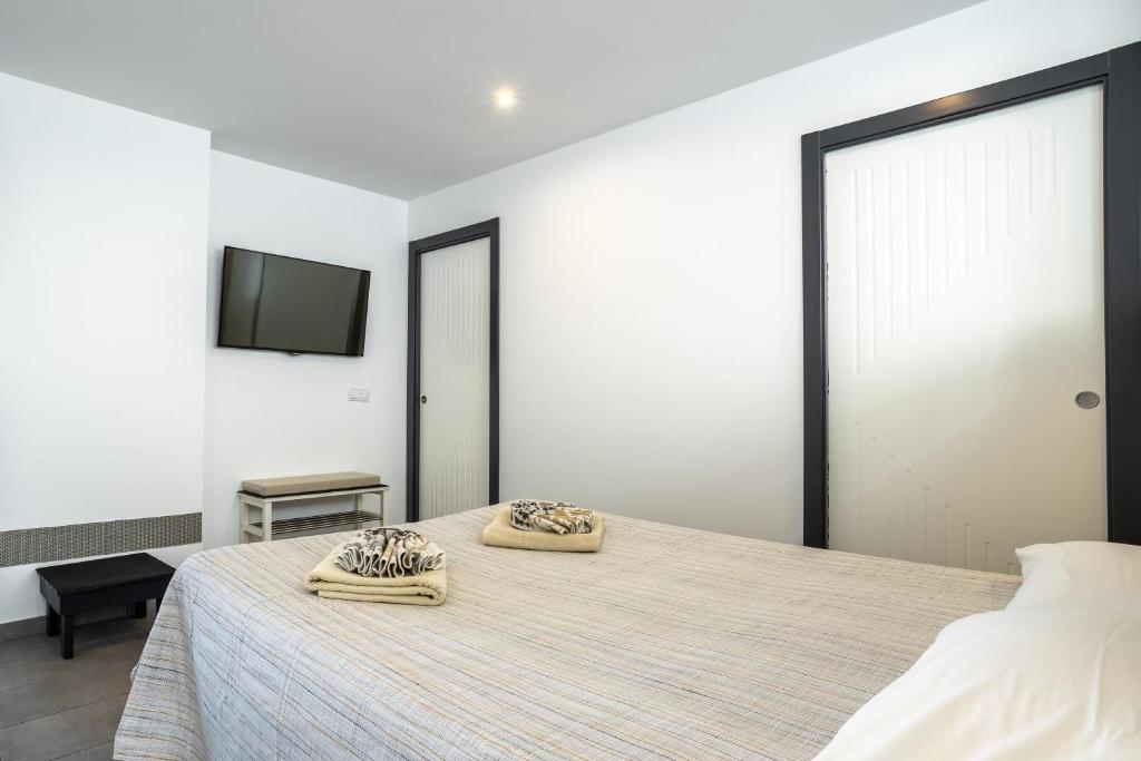 Posteľ alebo postele v izbe v ubytovaní Relaxing Cozy Apartment
