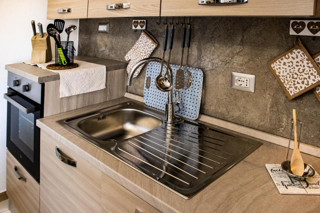 Kuchyň nebo kuchyňský kout v ubytování CASA ELENA