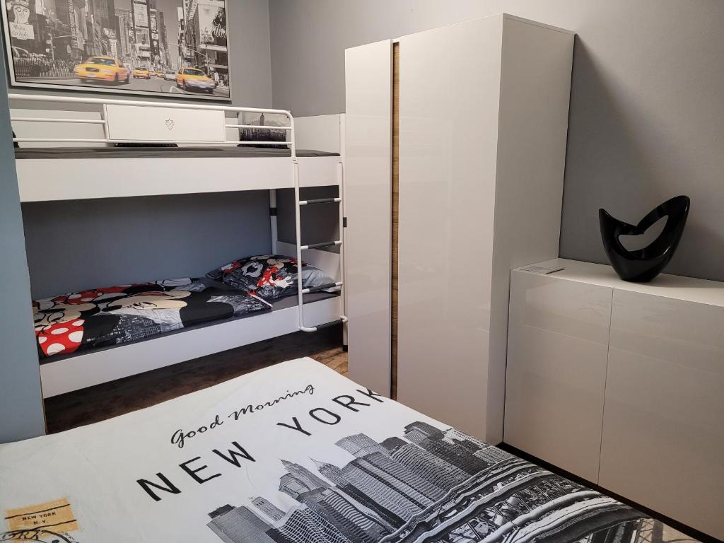 Postel nebo postele na pokoji v ubytování Penzion U Elišky