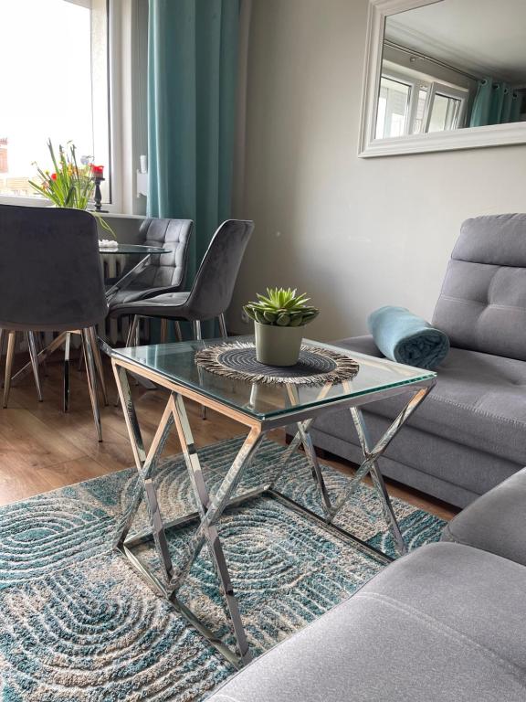 Posedenie v ubytovaní Apartament Centrum