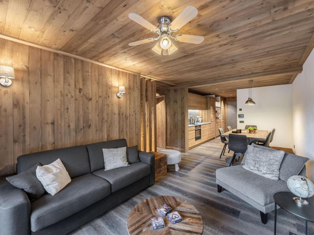 Posedenie v ubytovaní Charmant appartement à Courchevel Le Praz, proche des pistes, 4 adultes | 1 enfant, services inclus - FR-1-568-22