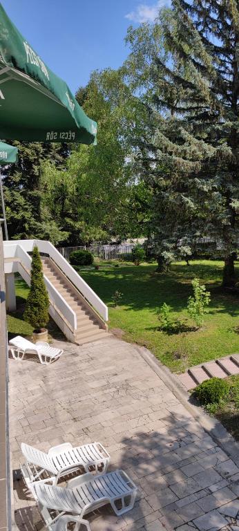 Zahrada ubytování Hotel Fit Hévíz