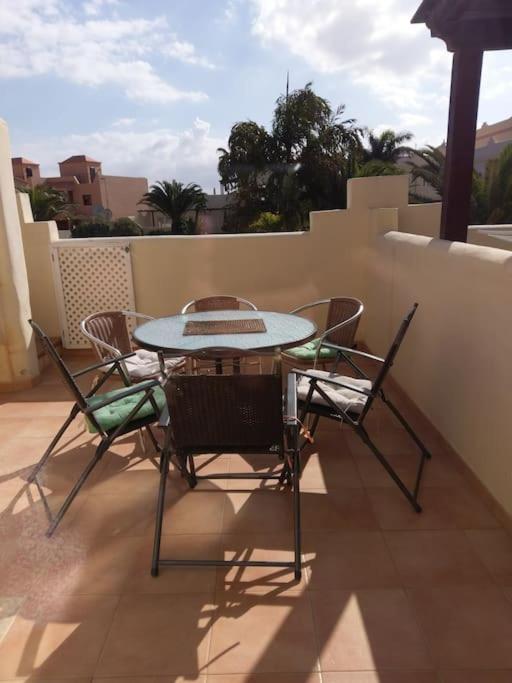 Balkón nebo terasa v ubytování Villa Paraiso, El Sultán, Corralejo, Fuerteventura