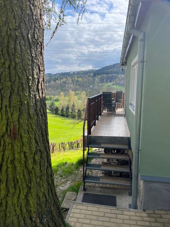 Natuurlandschap vlak bij het appartement