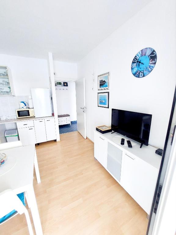 TV a/nebo společenská místnost v ubytování Apartments Sv.Jakov